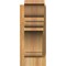 Ekena Millwork Olympic Traditional Rough Sawn Outlooker, Western Red Cedar, 6"W x 14"D x 14"H OUT06X14X14OLY01RWR - alternate 4